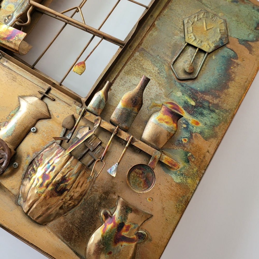 Copper wall decor - Picture 5 of 6